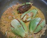 A picture of step 5 of Stuffed Baingan.