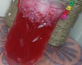 A picture of step 3 of Rooh Afzah Mojito.