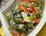 Foto langkah ke 3 dari resep Tumis Kangkung Tauge.