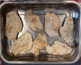 Ananászos csirkemell burgonyapürével recept fázis 3 fotója