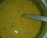 A picture of step 1 of Dhaba Dal.