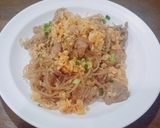 รูปขั้นตอนการทำที่ 5 ของ ผัดเส้นบุกสาหร่าย,ไข่,หมูกระเทียม - คีโต