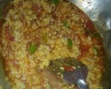 A picture of step 3 of Spicy Daal maash.