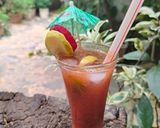 A picture of step 3 of Plum mojito.