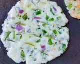 A picture of step 5 of Akki roti.