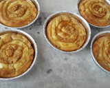 Foto del paso 5 de la receta: Dulce espiral con crema y manzana
