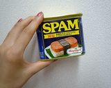 A picture of step 9 of Spam Musubi.