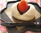 A picture of step 10 of Easy Strawberry Daifuku With Strawberry Milk Flavor.