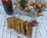 A picture of step 8 of Chicken pattice.