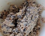 A picture of step 4 of Vickys Lighter Christmas Pudding, GF DF EF SF NF.