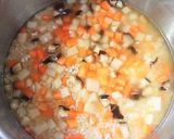A picture of step 3 of Chinese Mixed Rice with Chicken Broth.