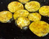 A picture of step 4 of Crispy Fried Eggplant Aka Baigan by Nancy.