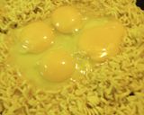 A picture of step 1 of Peppered Eggs in a Nest.