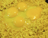 A picture of step 1 of Peppered Eggs in a Nest.
