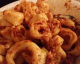 A picture of step 4 of Chorizo chaos-violi.