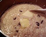 A picture of step 8 of Rum Raisin Rice Pudding.