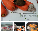 A picture of step 1 of Carrot And Sour Plum In Pork Soup.