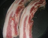 A picture of step 8 of Easy Samgyeopsal in a Frying Pan.