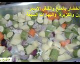 صورة لخطوة 2 من وصفة صينية وراك الفراخ بالخضار