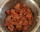 Foto del paso 1 de la receta: Carne frita con col china. 小白菜炒牛肉 (Xiǎo báicài chǎo niúròu)