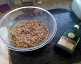 A picture of step 2 of Christmas Plum Pudding.