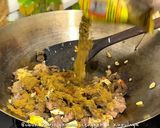 Foto langkah ke 5 dari resep Nasi Goreng Kambing Saffron Timur Tengah.