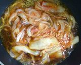 A picture of step 3 of Kimchi and Egg Rice Bowl (and Oyako-don with Tinned Yakitori Chicken).