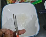 Gambar langkah 1 resipi Keropok Rice Paper.