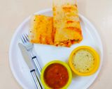 शेजवान डोसा (Schezwan dosa recipe in hindi) रेसिपी चरण 4 फोटो
