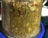 A picture of step 6 of CHUTNEY PARTY : 1. Green Peas 2. Onions & Curry Leaves 3. Peanuts Chutney.
