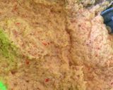 A picture of step 4 of Tapioca+beans cake.