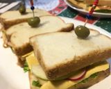Foto del paso 4 de la receta: Sándwich de jamón de pavo con manzanas y rábanos