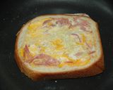A picture of step 6 of Okonomiyaki-style Toast.