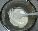 A picture of step 5 of Matcha Cheesecake.