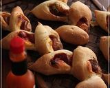 A picture of step 14 of Pizza-Bacon Pain d'Epi & Sausage Pain d'Epi.