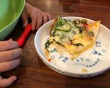 Hình bước làm 15 của món Pizza của anh xã (có video trong bước làm)