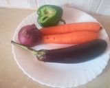 A picture of step 1 of CowPeas#cereals theme challenge #.