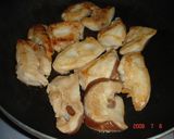 A picture of step 2 of Chicken Tenders With Garlic Soy Sauce Shiso Leaves and Cheese.