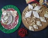 A picture of step 11 of Kaju katli.