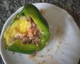 A picture of step 5 of Stuffed capsicum#pepperrecipescontest.