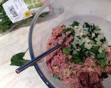 A picture of step 3 of Pork, Apple And Chestnut Stuffing.