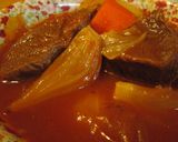 A picture of step 8 of Easy Borscht with Tender Beef.