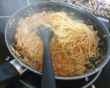 Foto del paso 8 de la receta: Pasta con carne y tomate natural