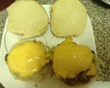 A picture of step 9 of Egg Burger.