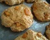 A picture of step 8 of Crispy Persimmon Scones - Made with Pancake Mix.