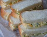 A picture of step 5 of Our Family's Cucumber and Egg Sandwiches.