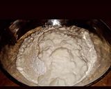 A picture of step 1 of Naan in frying pan.!!.