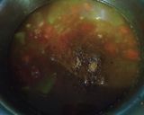 A picture of step 3 of Masoor dal Sambar.