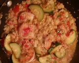 A picture of step 7 of Way yummy zucchini and shrimp with couscous.