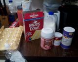 A picture of step 1 of Pink Lemonade Cake.